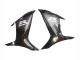 2011-2024 Suzuki GSXR 600 / GSXR 750 Motorcycle Fairings - Matte Black Glossy Black White Decal Canada