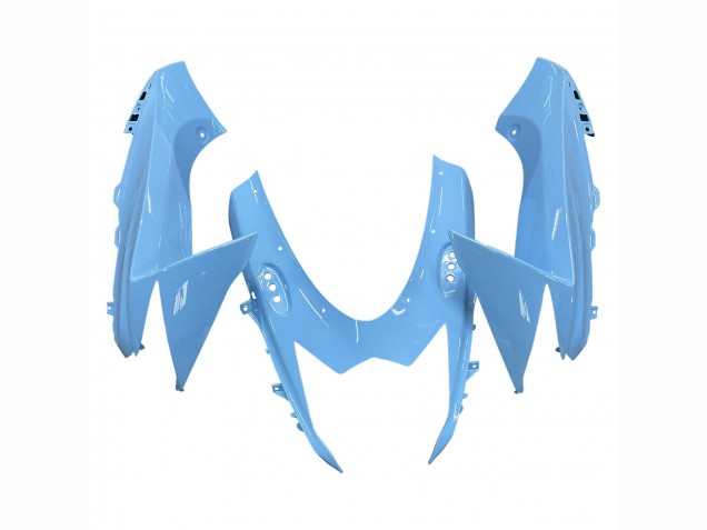 2011-2024 Suzuki GSXR 600 / GSXR 750 Motorcycle Fairings - Light Blue Black Canada