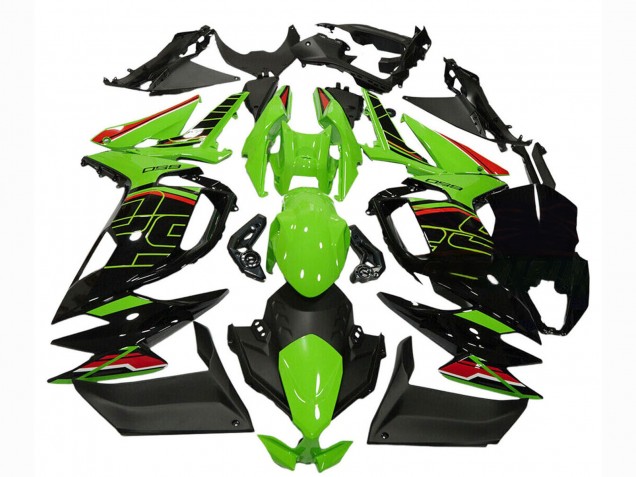 2020-2026 Kawasaki Ninja 650 EX650 Motorcycle Fairings - Green Red Black Canada