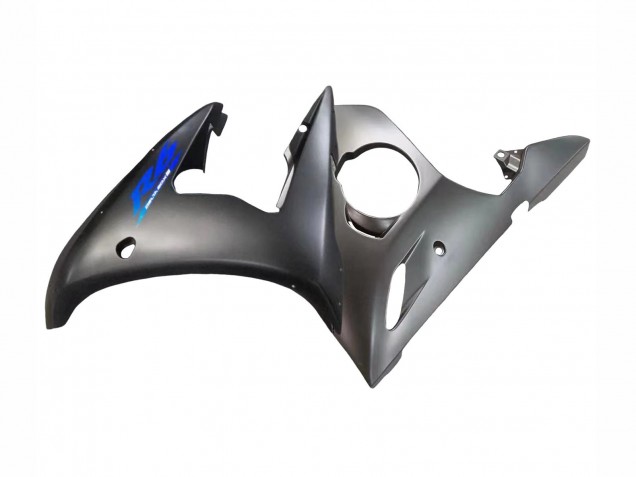 2006-2009 Yamaha YZF R6S Motorcycle Fairings - Matte Black Blue Canada