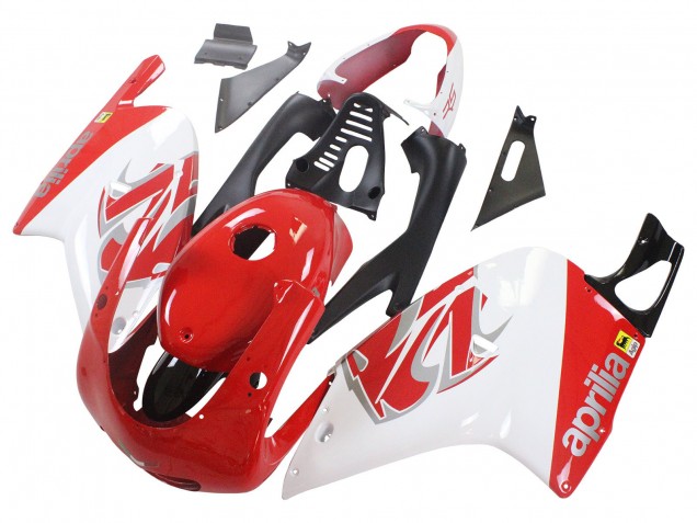 2000-2005 Aprilia RS125 Motorcycle Fairings - White Red Canada