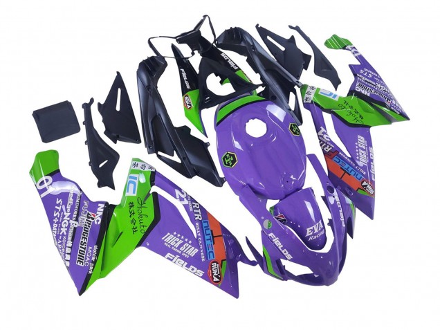 2006-2011 Aprilia RS125 Motorcycle Fairings - Purple Green Red Canada
