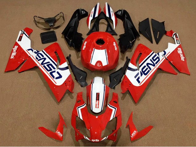 2006-2011 Aprilia RS125 Motorcycle Fairings - Red White Canada