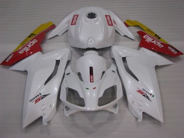 2006-2011 Aprilia RS125 Motorcycle Fairings - White Red Yellow Canada