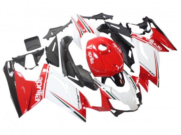 2006-2011 Aprilia RS125 Motorcycle Fairings - White Red Black Canada