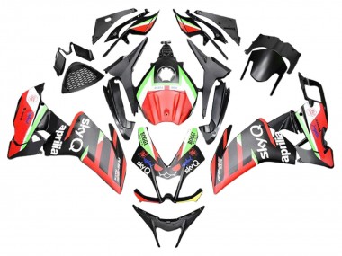2012-2018 Aprilia RS4 50 125 Motorcycle Fairings - Red Green Black Canada