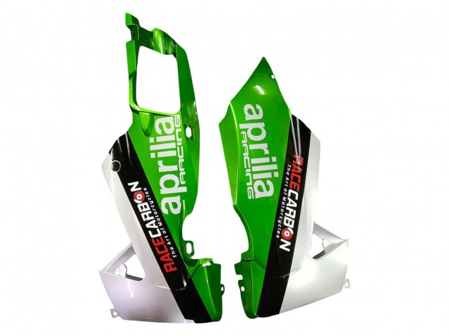 2012-2019 Aprilia RS4 50 125 Motorcycle Fairings - White Green Glossy Black Canada