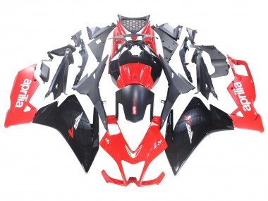 2012-2018 Aprilia RS4 50 125 Motorcycle Fairings - Red Glossy Black Canada