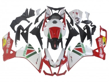2012-2018 Aprilia RS4 50 125 Motorcycle Fairing Kits - White Red Green Yellow Alitalia Canada