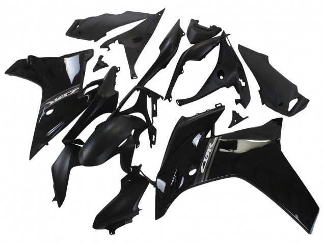 2011-2013 Honda CBR600F Motorcycle Fairings - Glossy Black Canada