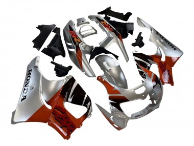 1996-1997 Honda CBR900RR 893 Motorcycle Fairings - Silver Red Glossy Black Canada