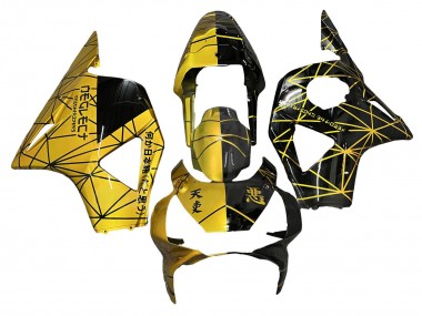2002-2003 Honda CBR900RR 954 Motorcycle Fairing - Yellow Glossy Black Canada