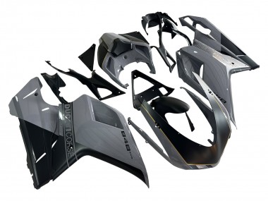 2007-2014 Ducati 848 Motorcycle Fairings - Silver Gold Matte Black Canada