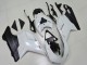 2007-2014 Ducati 848 Motorcycle Fairings - White Matte Black Canada