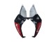 2011-2014 Ducati Panigale 899/1199 Motorcycle Fairings - White Red Glossy Black Aruba.it 7 Canada