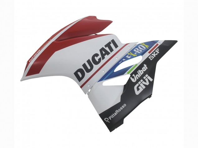 2015-2020 Ducati 1299 Motorcycle Fairings - White Red Blue Matte Black Unibat Flex-Box Canada