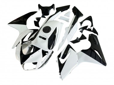 2002-2006 Honda CBR125R Motorcycle Fairings - White Glossy Black Canada