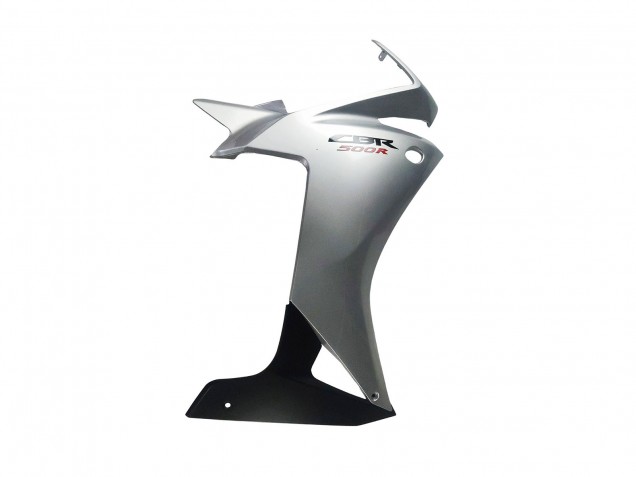2013-2015 Honda CBR500R Motorcycle Fairing - Silver Glossy Black Canada