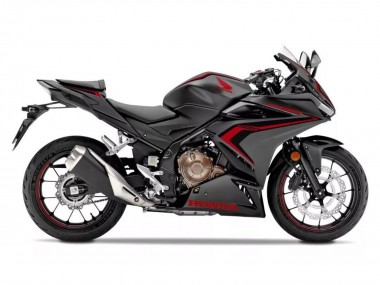 2022-2023 Honda CBR500R Motorcycle Fairings - Matte Black Red Canada