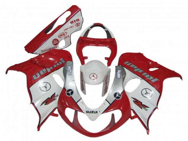 1998-2003 Suzuki TL1000R Motorcycle Fairings - Red White Silver Jordan Motul Dunlop Canada