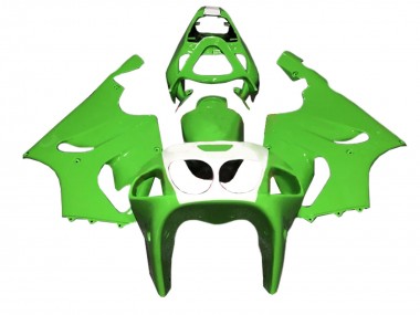 1996-2003 Kawasaki ZX7R Motorcycle Fairings - Green White Canada
