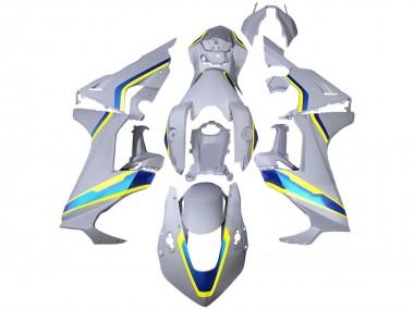 2017-2024 Honda CBR1000RR Motorcycle Fairings - White Blue Yellow Canada