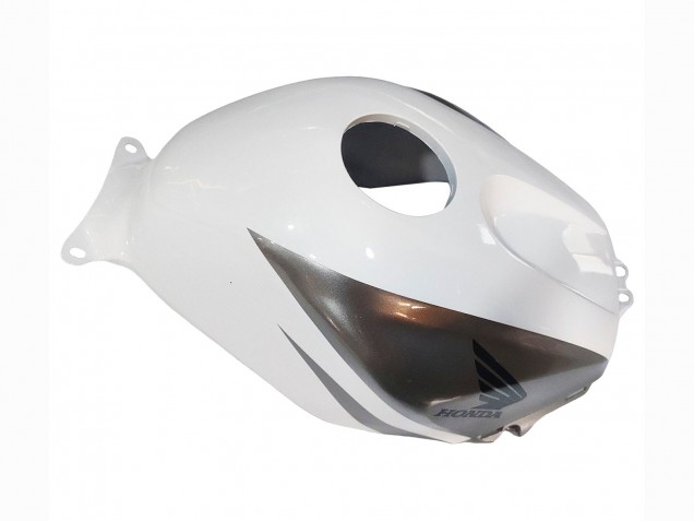 2003-2004 Honda CBR600RR Motorcycle Fairings - White Matte Black Racing Canada