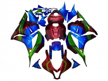 2009-2012 Honda CBR600RR Motorcycle Fairings - Blue Red Green Canada