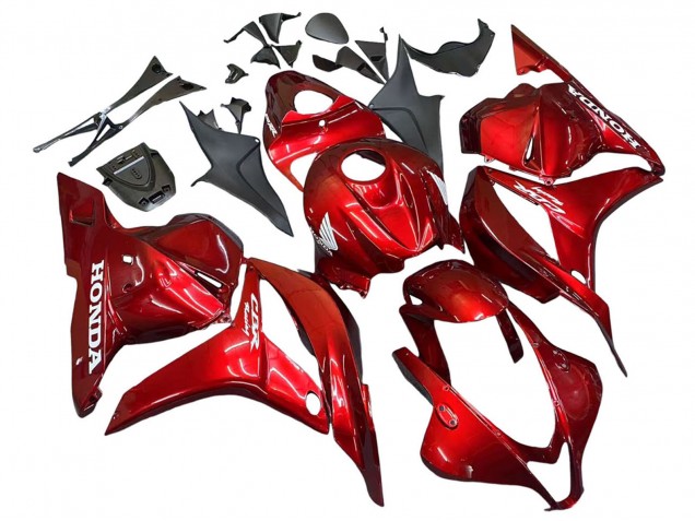 2009-2012 Honda CBR600RR Motorcycle Fairings - Red Racing Canada