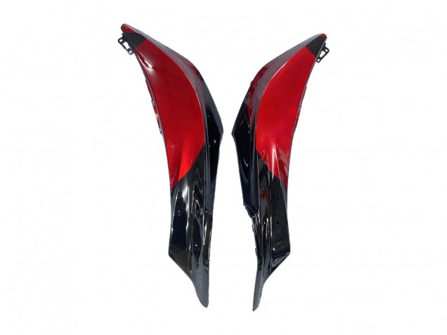 2009-2012 Honda CBR600RR Motorcycle Fairings - Red Glossy Black Canada