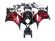 2009-2012 Honda CBR600RR Motorcycle Fairings - Red Glossy Black Canada