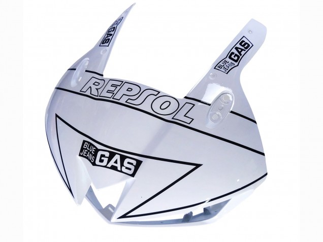 2013-2026 Honda CBR600RR Motorcycle Fairings - White Glossy Black Repsol Canada