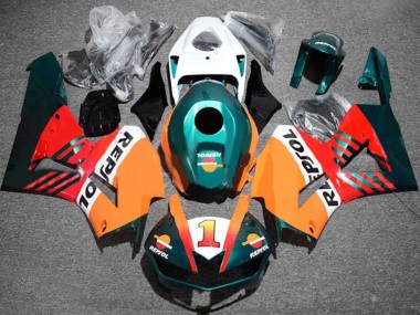 2013-2026 Honda CBR600RR Motorcycle Fairings - Orange White Red Glossy Black Dark Green Repsol 1 Canada
