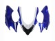 2004-2005 Kawasaki ZX10R Motorcycle Fairing - Black White Canada
