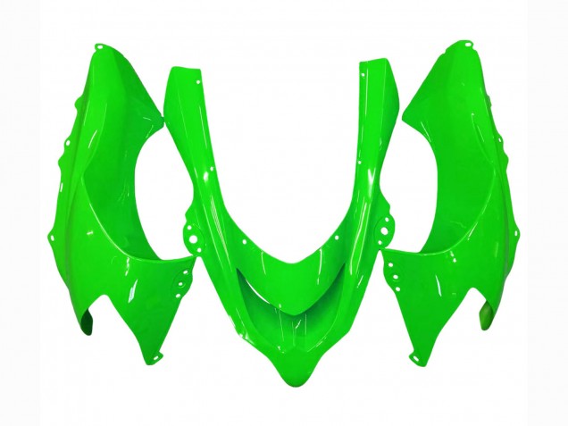 2004-2005 Kawasaki ZX10R Motorcycle Fairings - Green Black Ninja Canada