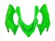 2004-2005 Kawasaki ZX10R Motorcycle Fairings - Green Black Ninja Canada