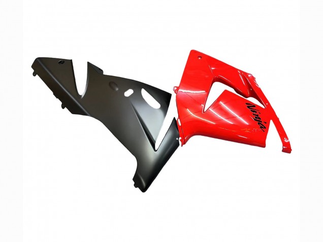 2004-2005 Kawasaki ZX10R Motorcycle Fairings - Red Black Ninja Canada
