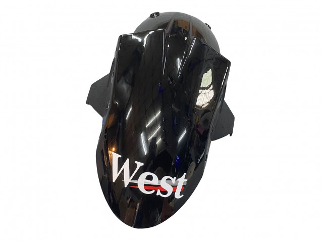 2004-2005 Kawasaki ZX10R Motorcycle Fairings - White Black West Ninja Canada