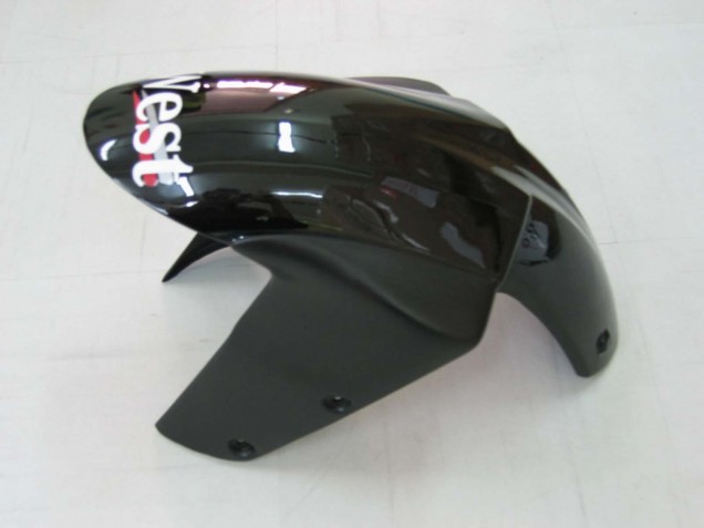 2004-2005 Kawasaki ZX10R Motorcycle Fairings - White Black West Ninja Canada