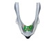 2004-2005 Kawasaki ZX10R Motorcycle Fairings - Green Silver Black 69 Canada