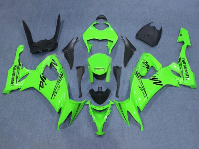 2008-2010 Kawasaki ZX10R Motorcycle Fairing - Green Black Canada