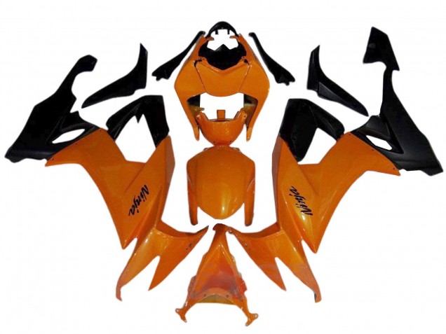2008-2010 Kawasaki ZX10R Motorcycle Fairings - Orange Black Canada