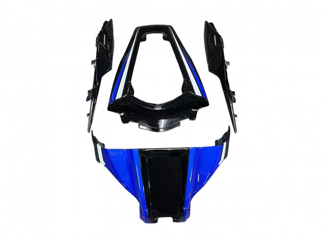 2011-2015 Kawasaki ZX10R Motorcycle Fairings - Blue White Glossy Black Canada