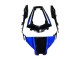 2011-2015 Kawasaki ZX10R Motorcycle Fairings - Blue White Glossy Black Canada