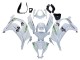 2011-2015 Kawasaki ZX10R Motorcycle Fairings - White Green Stripe Black Ninja Canada