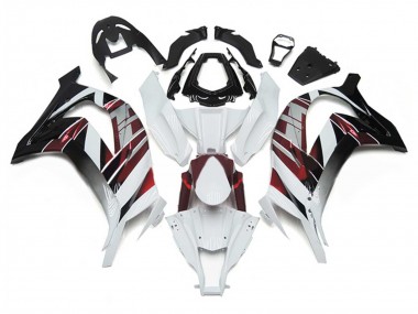2011-2015 Kawasaki ZX10R Motorcycle Fairings - White Red Silver Black Canada