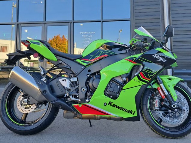 2021-2025 Kawasaki ZX10R Motorcycle Fairings - Green Black Red Canada