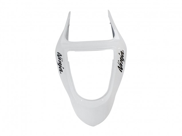 2003-2004 Kawasaki ZX6R Motorcycle Fairings - White Black Decals Canada