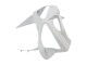 2003-2004 Kawasaki ZX6R Motorcycle Fairings - White Black Decals Canada