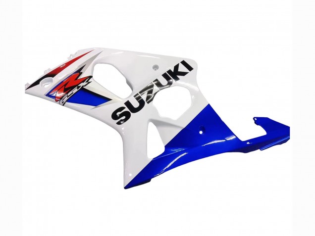 2000-2002 Suzuki GSXR1000 Motorcycle Fairings - White Blue Red Canada
